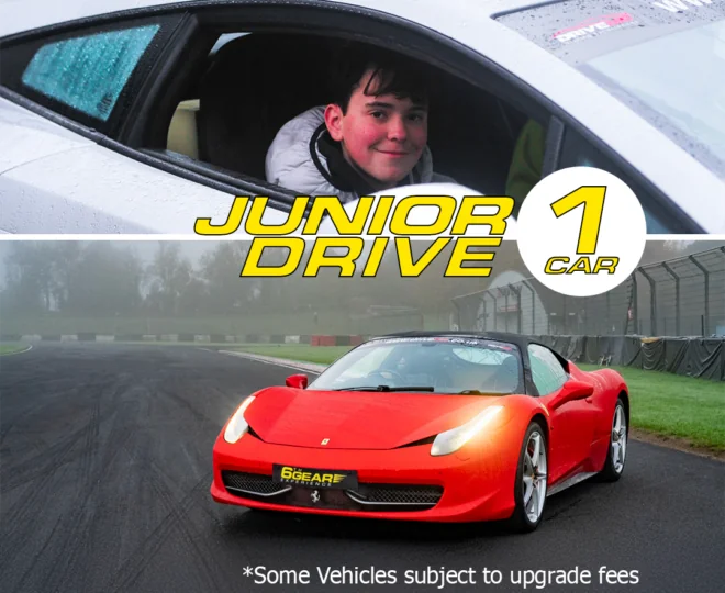 Junior 1 Supercar Drive + Hot Lap