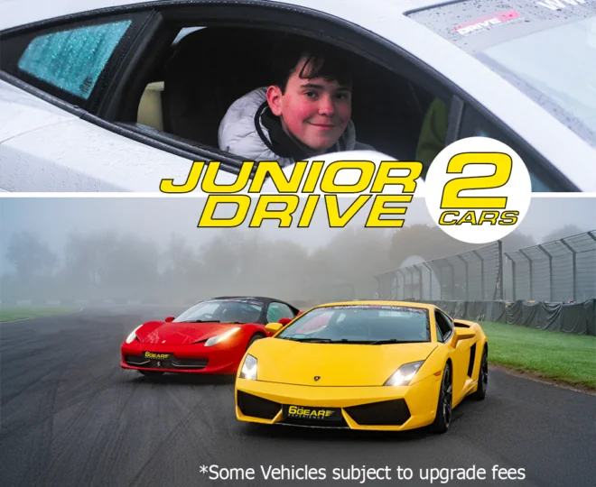Junior 2 Supercar Drive + Hot Lap