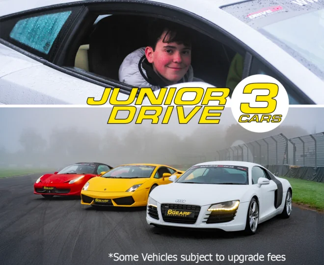 Junior 3 Supercar Drive + Hot Lap