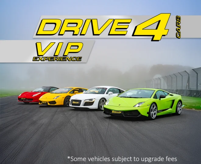 Drive Four Supercars (VIP)